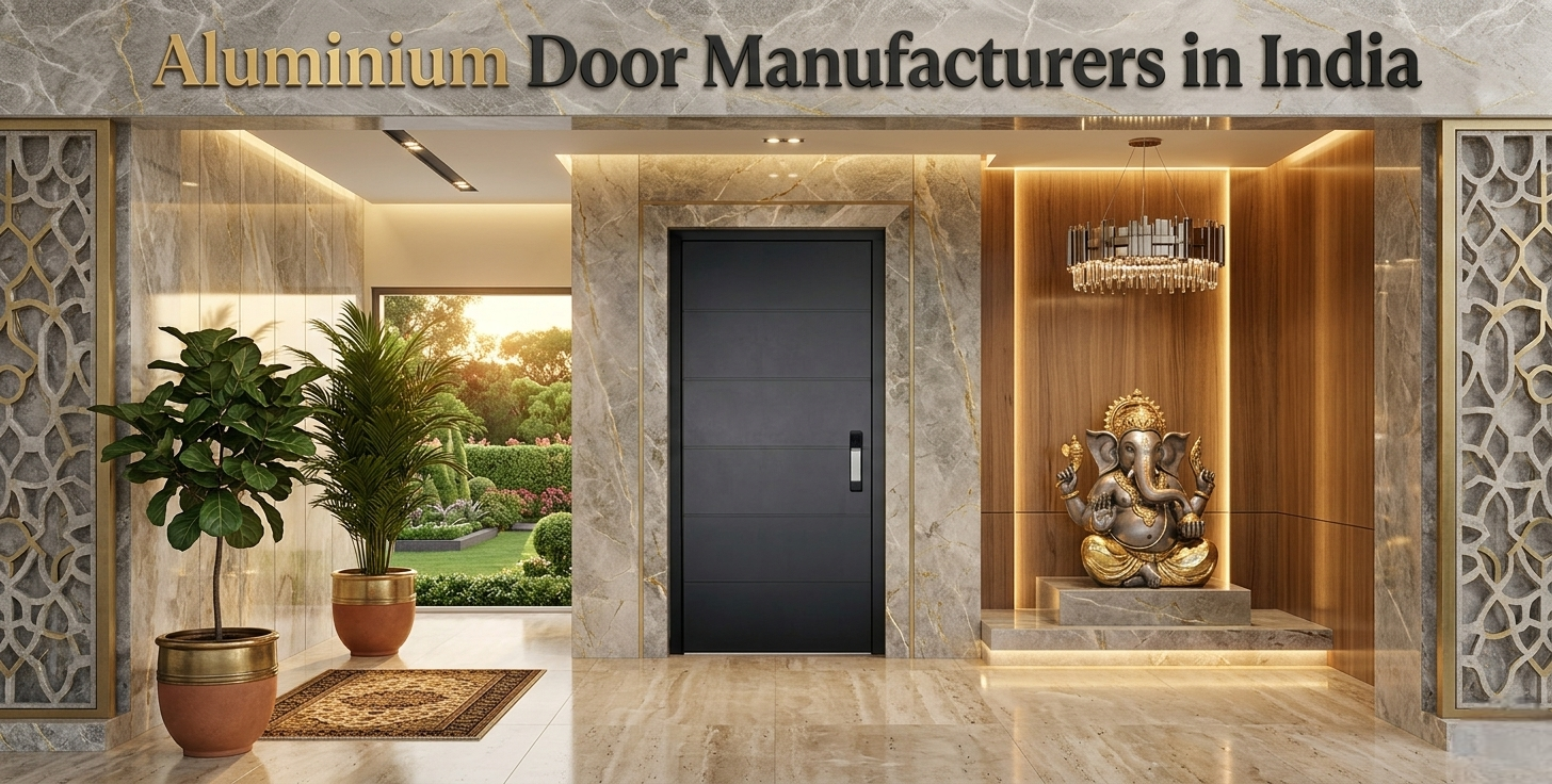 Best Aluminium Door Manufacturers in India for Residential vs Commercial Projects